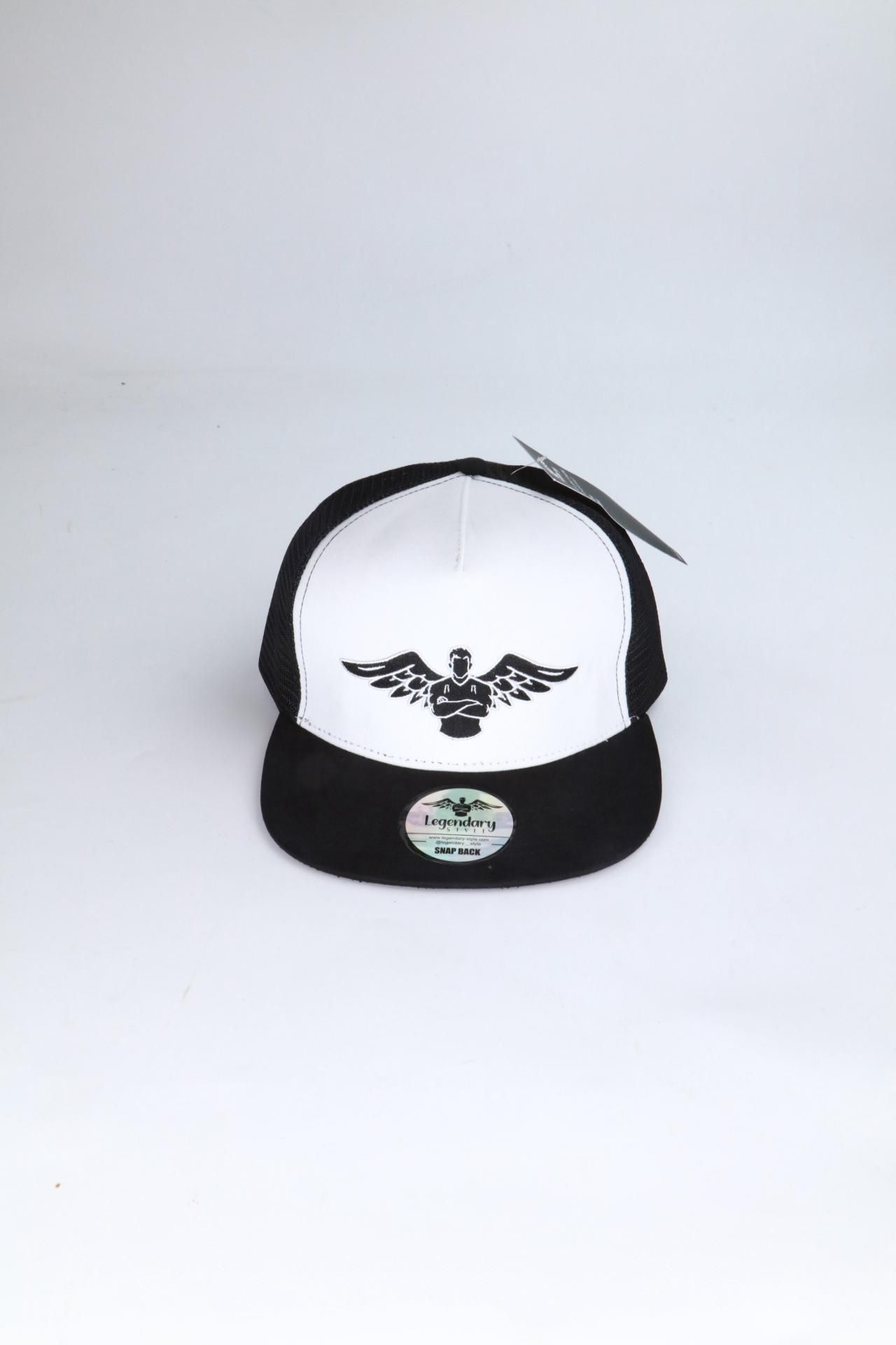Legendary Snapback Trucker Hat - White