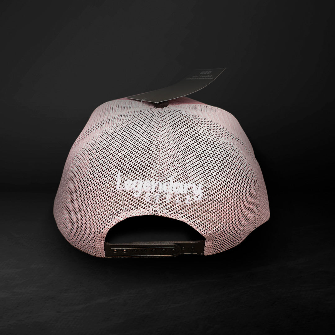 Legendary Snapback Trucker Hat - Pink