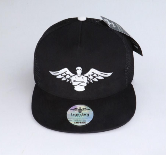 Legendary Snapback Trucker Hat - Black