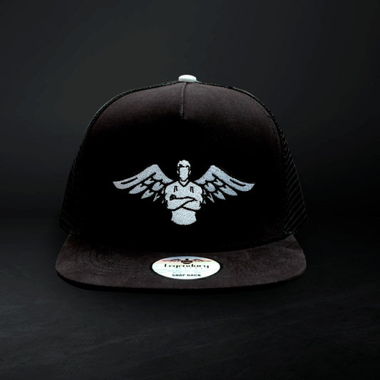 Legendary Snapback Trucker Hat - Black