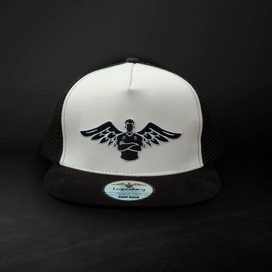Legendary Snapback Trucker Hat - White