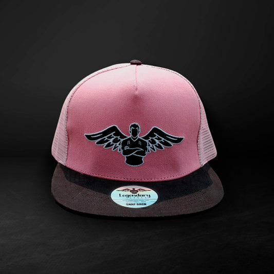 Legendary Snapback Trucker Hat - Pink